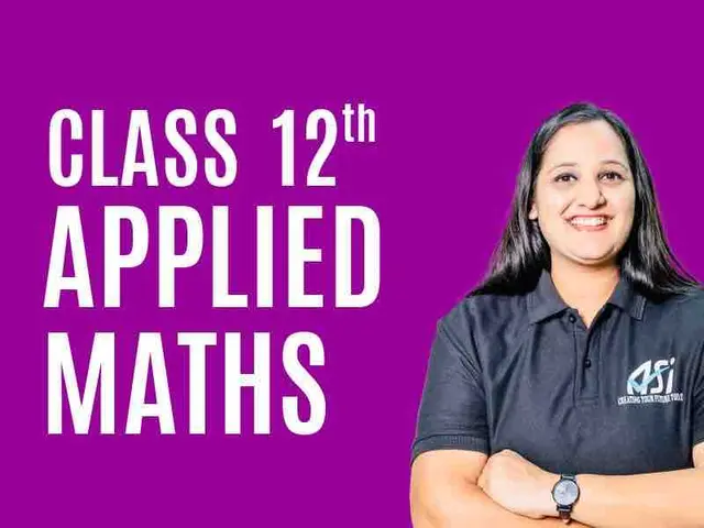 class 12 applied maths
